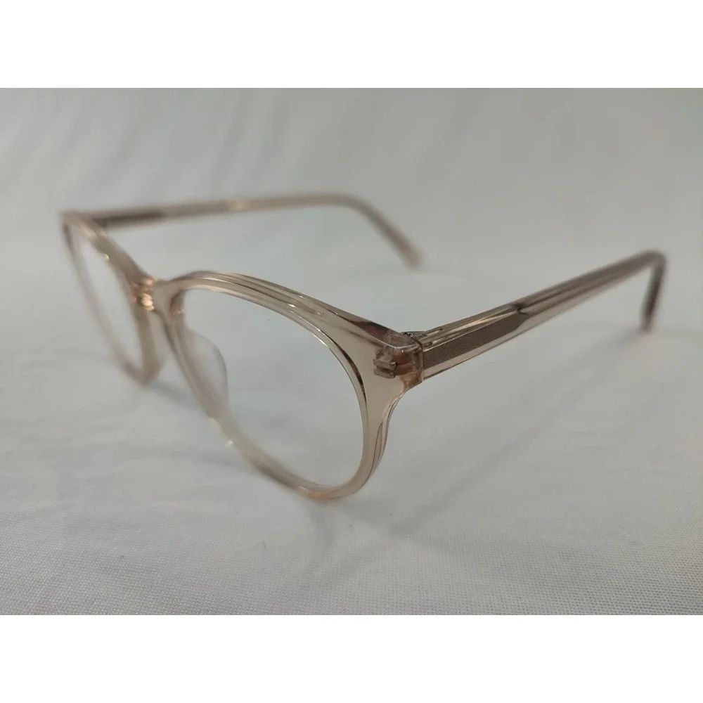 Warby Parker Jane 252 Tortoise‎ Blue Round Eyeglasses Frame 49-18 135
